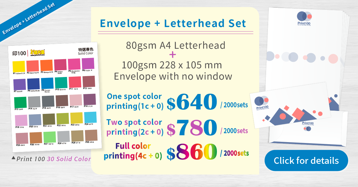 Letterhead + Envelope set